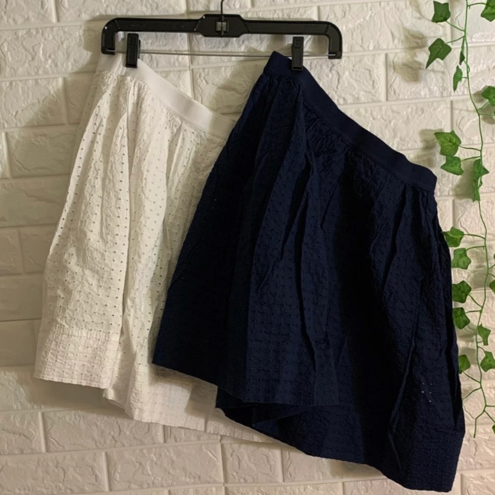 Set of 2 Uniqlo Laser Cut Skirts